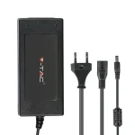 V-Tac 60W strømforsyning til LED strips – 12V DC, 5A, IP44 vådrum
